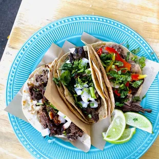 LAMB CARNITAS, EATACO SKIRT STEAK, BEEF BRISKET