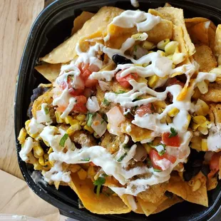 Nachos with Calamari