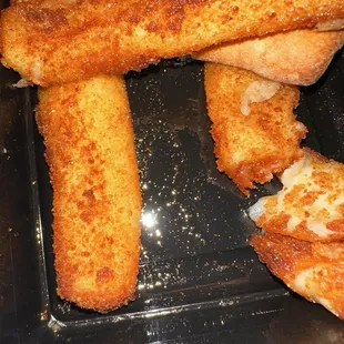 Weird gross Mozzarella Sticks