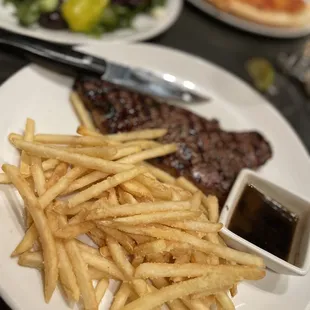 NY Strip-Is mine the first steak pic? Au jus was delicious!