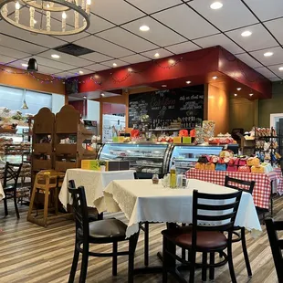 Inside dining