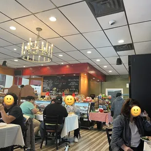 Interior from the corner