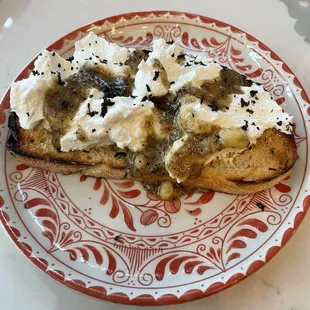 Tartufo Bruschetta...very small &amp; not enough truffle $22