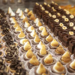 Pasticcini (small pastries) from La Pasticceria on the lower level of Eataly Las Vegas at Park MGM