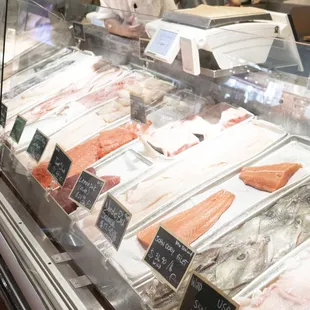 outside, sushi and sashimi