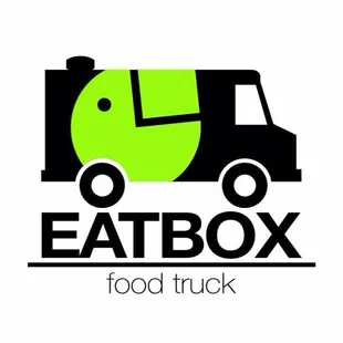 a truck with a clock on the front