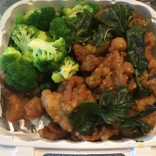 Crispy Basil Chicken