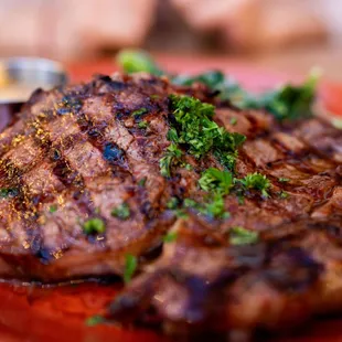 Steak close-up