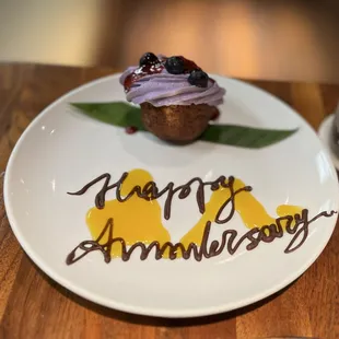 Banana bread with ube