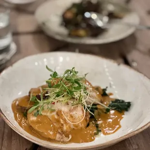 Red Thai Curry Broadbill Swordfish. So good!