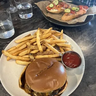 French Dip Burger