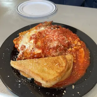 Lasagna was amazing!  Could tell the sauce was fresh and made from scratch.