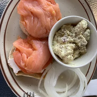 Lox, Bagel and Cream Cheese