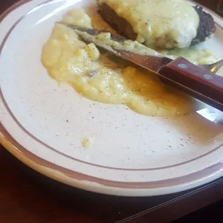 Country Fried Steak and Eggs