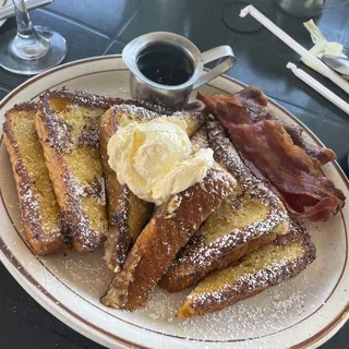 French Toast with Bacon