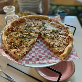 Cheese Gremolata Pizza