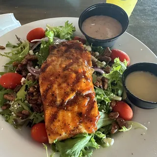 Crazy Cajun Pecan Crusted Chicken Salad