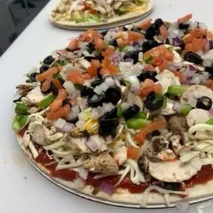 Fresh build your own pizza