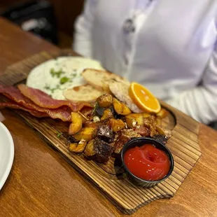 Dinner Breakfast (over easy)