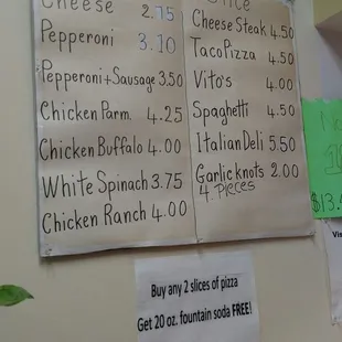 Single slices to go