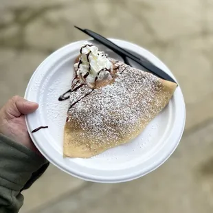 Crepe w/ Nutella filling