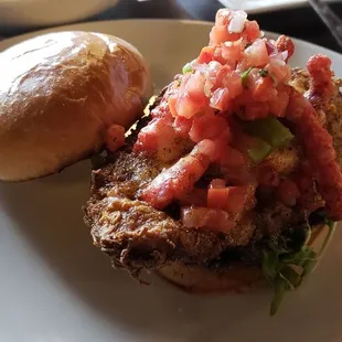 Flamin Cheetos Chicken Sandwich