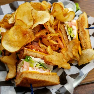 Turkey Club Sandwich