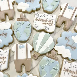 baby shower cookies