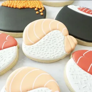 Sushi cookies