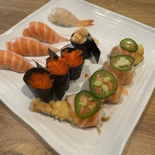 Assorted Sushi  all good