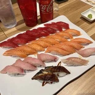 food, sushi, sushi and sashimi, sashimi