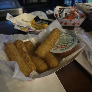 Mozzarella sticks