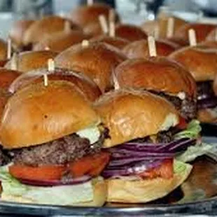 Sliders - Hamburger, Fish, Chicken, Shrimp