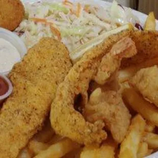 Fish &amp; Shrimp Platter