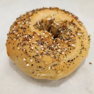 We take pride in our homemade bagels here at eats offering smears of flavored cream cheeses made here.