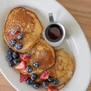 pancakes, food