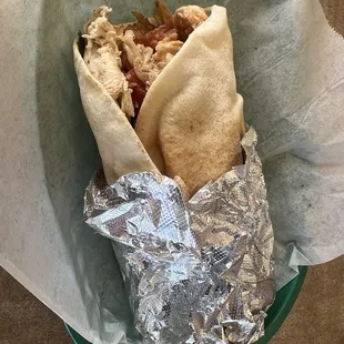 Pulled Chicken Wrap