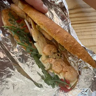 Shrimp sandwich - I could eat this every day