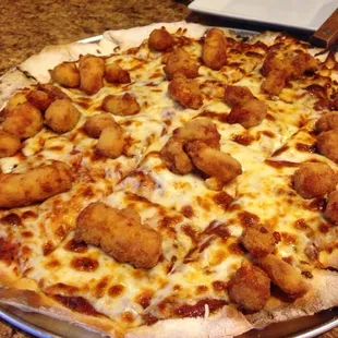 Cheese Curd Pizza