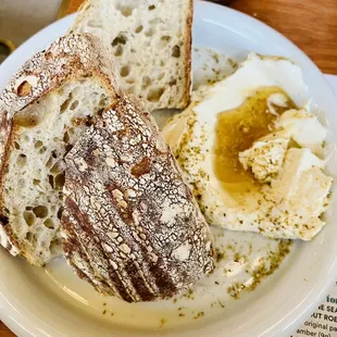 The Seeded Sourdough with Whipped Ricotta