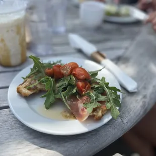 Everything savory croffle.