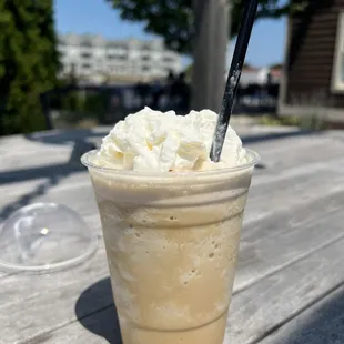 Vanilla frappe