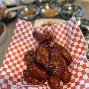 Korean fried chicken (spicy)