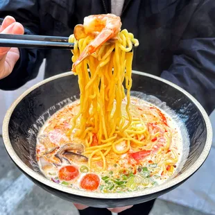 food, ramen and noodles