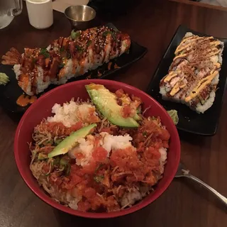 Ebaes Spicy Tuna Rice Bowl