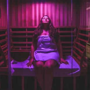 Our Deluxe Infrared Sauna