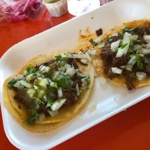 Tacos barbacoa