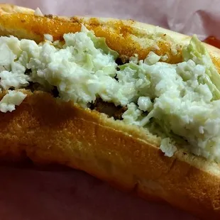 Hot dog, all the way.