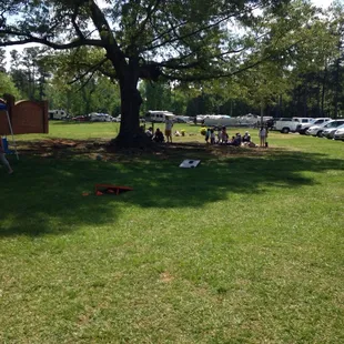 They have camp grounds here also...