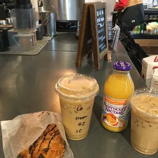 Chocolate Croissant Iced Coffee